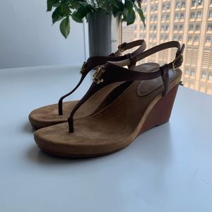 New Lauren Ralph Lauren Jeannie Wedge 